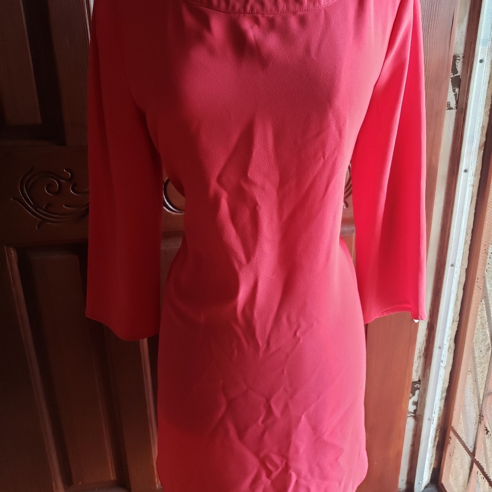 BB DAKOTA DRESS PINK JAZLYN CREPE SHIFT DRESS 👗